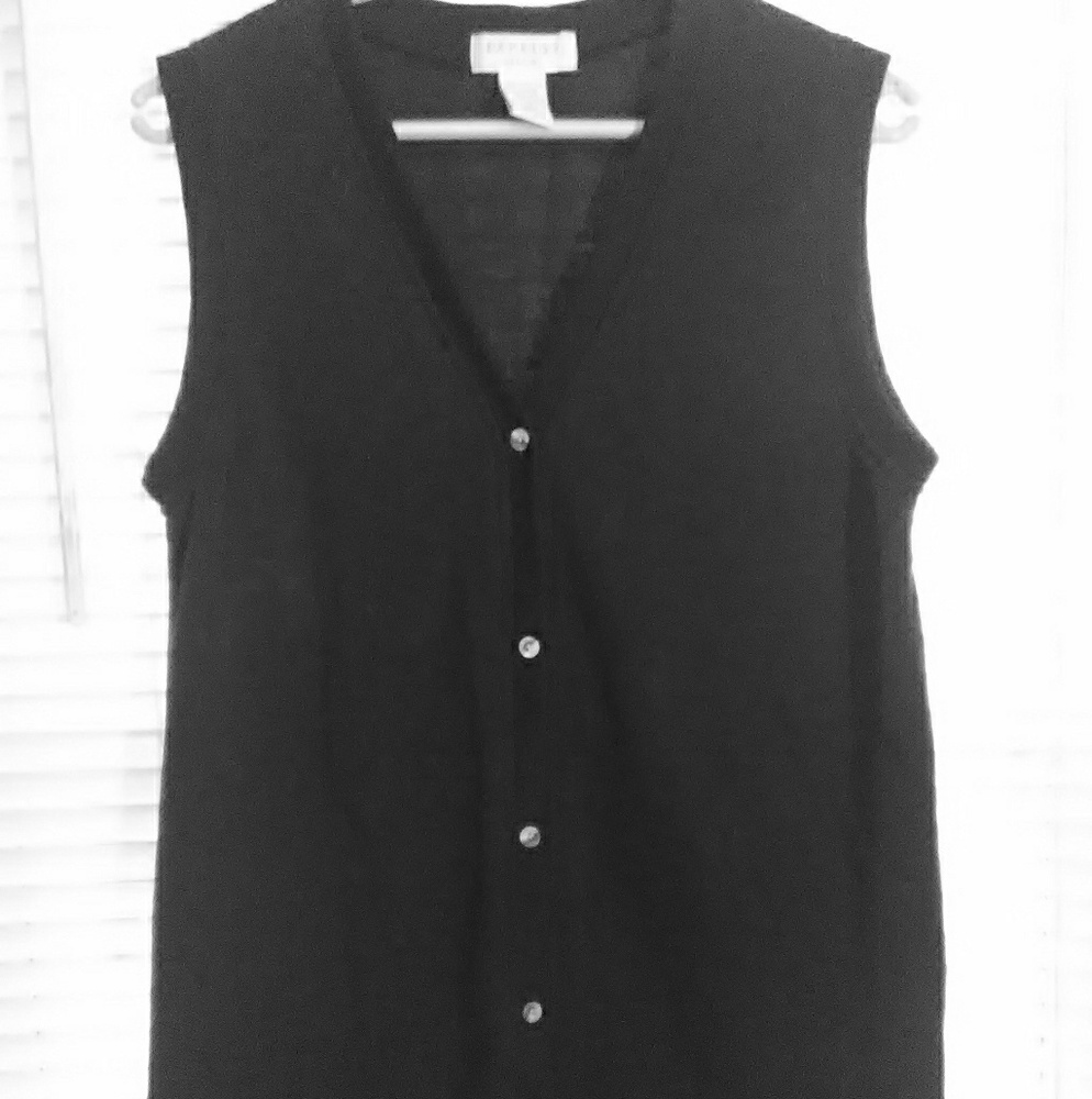 Women's Express button down vest